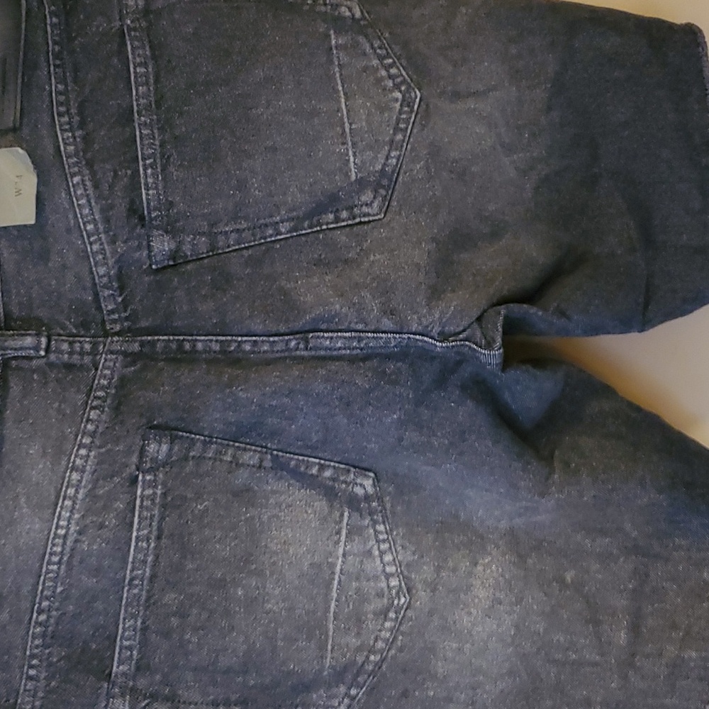 All Saints Switch Skinny Raw Hem Denim Shorts Size 32 NWT'S - Picture 10 of 13
